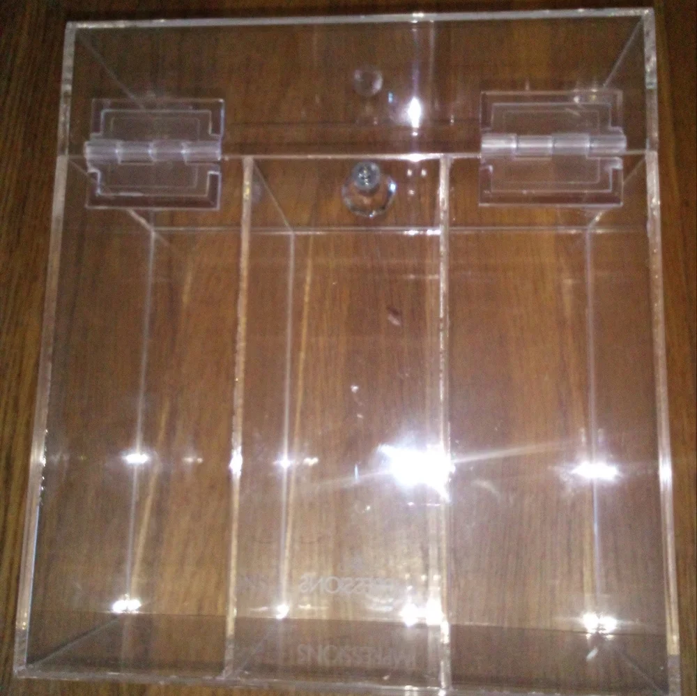 Impressions Vanity Company Clear Acrylic Makeup Organizer/Brush Holder